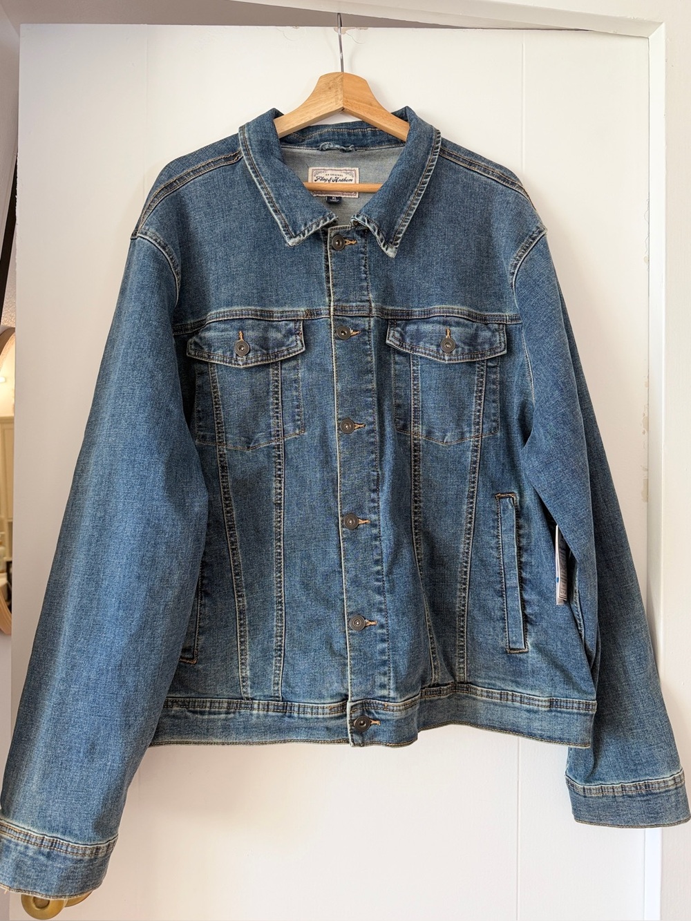 90’s style Flag & Anthem Jeans Jacket NWT 
MSRP $149